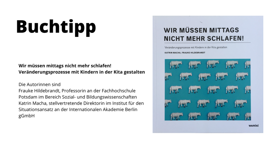 Buchtipp: Partizipation in Kindertageseinrichtungen |© Gesundheit Berlin-Brandenburg e.V.
