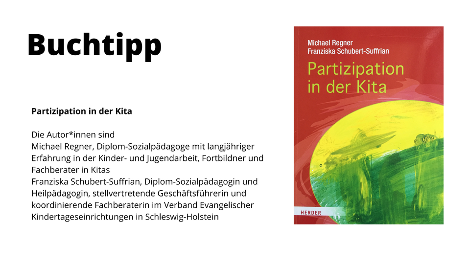 Buchtipp: Partizipation in Kindertageseinrichtungen |© Gesundheit Berlin-Brandenburg e.V.