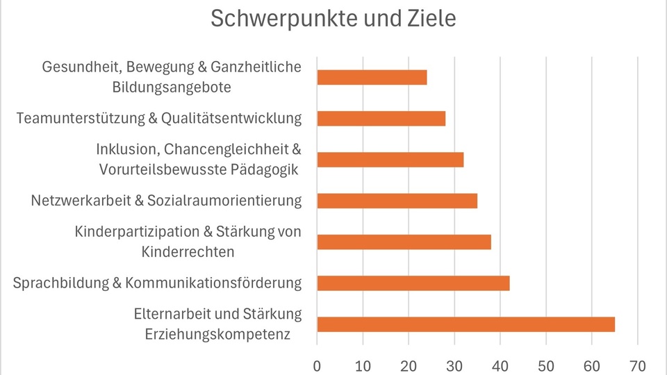 Schwerpunkte und Ziele 2025