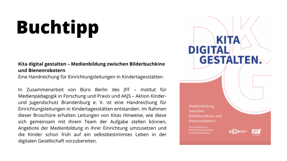 Buchtipp | © Gesundheit Berlin-Brandenburg e.V.